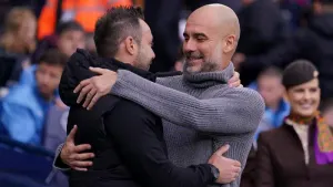 Pep Guardiola hails ‘exceptional’ Brighton after Man City return to winning ways