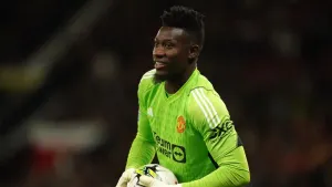 Andre Onana has had a difficult start to life at Old Trafford (Martin Rickett/PA)