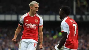 Arsenal forward Leandro Trossard revelling in Bukayo Saka’s creativity