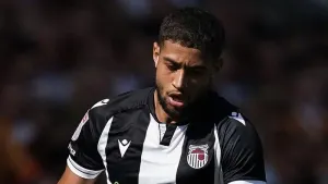 Rekeil Pyke scored twice for Grimsby (Robbie Stephenson/PA)