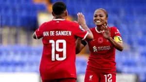 New mother Shanice van de Sanden on scoresheet as Liverpool brush aside Brighton