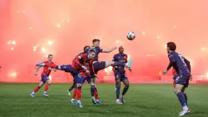 Philippe Clement only wants fire on pitch after Rangers fans light up Dundee