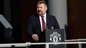 Richard Arnold is leaving his rolea s Manchester United chief executive (Nick Potts/PA).