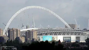 The Wembley arch is unlikely to be lit in support of campaigns and causes in the future, the PA news agency understands (Zac