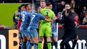 Aston Villa and Brentford charged over late fracas