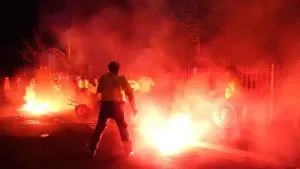 Aston Villa complain to UEFA over ‘shocking behaviour’ of Legia Warsaw fans