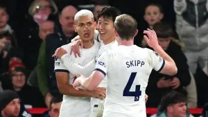 Dejan Kulusevski stars as 10-man Tottenham pile more misery on Nottingham Forest