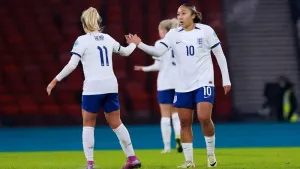 England hammer Scotland but miss out on Olympic qualification chance
