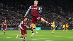 Jarrod Bowen relishing West Ham’s hectic run as focus switches to cup success