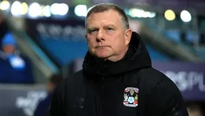 Mark Robins believes Coventry are growing in stature and confidence after the home draw with Southampton (Bradley Collyer/PA