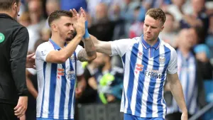 Marley Watkins (right) was on target for Kilmarnock (Steve Welsh/PA)