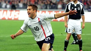 Michael Owen was named European footballer of the year (Owen Humphreys/PA)