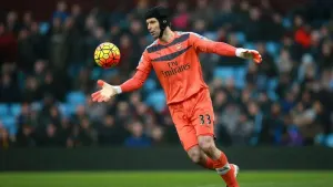 Petr Cech, pictured, took the record from David James (David Davies/PA)