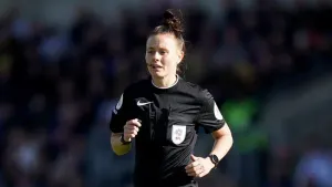 Rebecca Welch will make history as the first female referee of a Premier League match on December 23 (Adam Davy/PA)