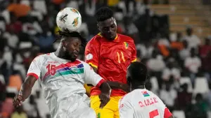 Guinea got the better of Gambia in their second Group C fixture of the Africa Cup of Nations (Sunday Alamba/PA)