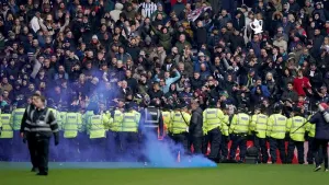 Carlos Corberan confirms players’ families safe as FA investigates crowd trouble