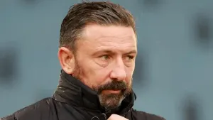 Kilmarnock manager Derek McInnes is still unhappy about Corrie Ndaba’s red card (Steve Welsh/PA)