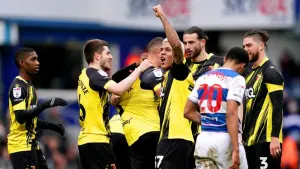 Jake Livermore hit both Watford goals (Adam Davy/PA)