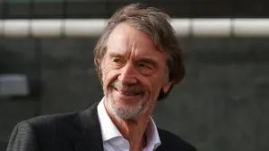 Sir Jim Ratcliffe held meetings at Old Trafford on Tuesday (Peter Byrne/PA)