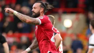Steven Fletcher scored a hat-trick against Barrow (Barrington Coombs/PA)