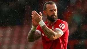 Wrexham’s Steven Fletcher scored a hat-trick (Barrington Coombs/PA).
