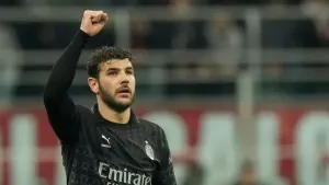 Theo Hernandez earned AC Milan victory against Napoli (Luca Bruno/AP)