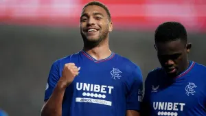 Rangers striker Cyriel Dessers is enjoying James Tavernier’s prompts (Andrew Milligan/PA)