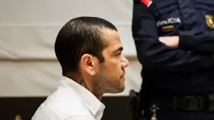 Dani Alves has been found guilty of sexual assualt (Jordi Borras/Pool Photo via AP)