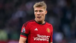 Manchester United’s Rasmus Hojlund is facing a spell on the sidelines (Martin Rickett/PA)
