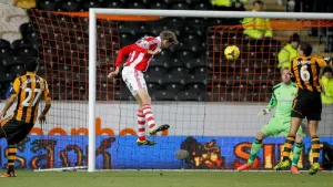 Peter Crouch equalled the Premier League record for headed goals on this day nine years ago (Richard Sellers/PA)