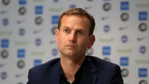 Dan Ashworth is on garden leave from Newcastle (Gareth Fuller/PA)