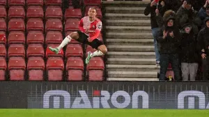Southampton’s Sekou Mara scored twice to set up an FA Cup fifth-round meeting with Liverpool (Zac Goodwin/PA)