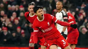 Liverpool midfielder Wataru Endo believes a Carabao Cup win would be a huge boost for the rest of the season (Peter Byrne/PA