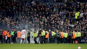 West Brom pass details to police of supporters identified in Wolves disorder