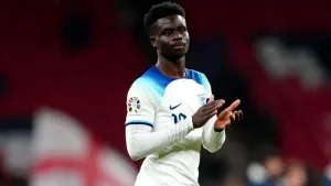 Bukayo Saka withdraws from England squad to work on injury rehab with Arsenal
