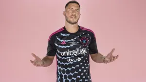 Eden Hazard will return to Stamford Bridge for Soccer Aid in June (Daniel Hambury/Soccer Aid handout/PA)