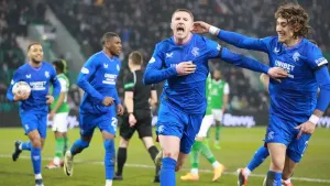 John Lundstram and Fabio Silva fire Rangers past nine-man Hibernian