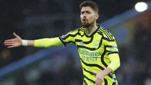 Jorginho believes Arsenal have grown mentally from last year (Richard Sellers/PA)