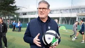 Labour leader Sir Keir Starmer called on Nike to reconsider changes to the England football shirt (Stefan Rousseau/PA)