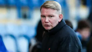 Pete Wild has Barrow in the play-off places (Rhianna Chadwick/PA)