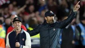 Wrexham co-owners Rob McElhenney and Ryan Reynolds completed their takeover in 2021 (Martin Rickett/PA)
