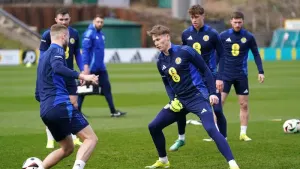 Scotland boss impressed with player ‘intensity’ in training for friendlies