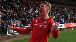 Andy Cannon bagged a brace for Wrexham (Bradley Collyer/PA)