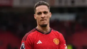 Antony cut a frustrated figure after Manchester United’s 1-1 draw with Burnley (Martin Rickett/PA)