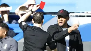 Burnley boss Vincent Kompany: Refereeing hasn’t been good enough this season