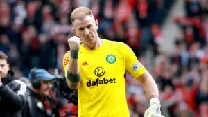 Celtic hero Joe Hart earns the praise of Brendan Rodgers