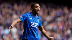 Rangers’ Cyriel Dessers looks forward to Celtic Park finale (Andrew Milligan/PA)