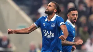 Dominic Calvert-Lewin ends goal drought to earn Everton a point at Newcastle