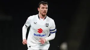 Harrogate’s play-off hopes over after losing to MK Dons in eight-goal thriller