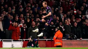 Harry Kane on target but Arsenal rally to earn first-leg draw